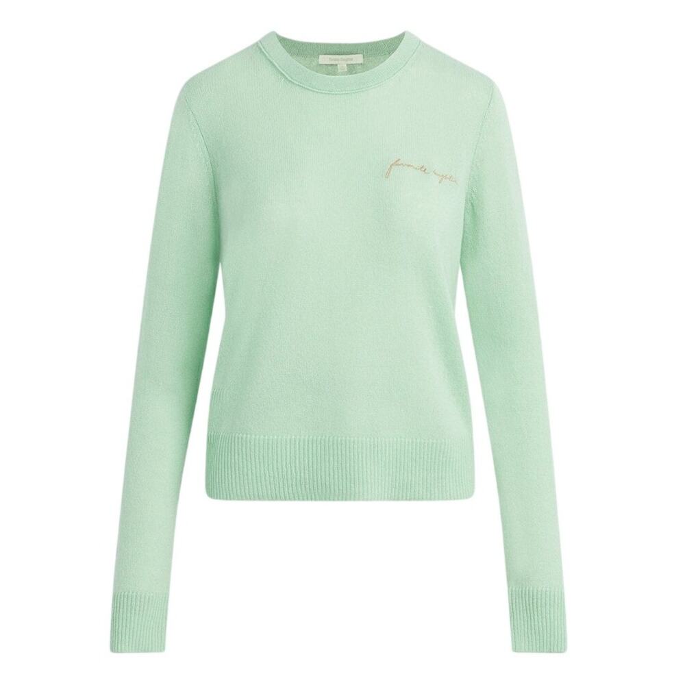Favorite Daughter Soft Minted Crewneck Sweater Size L